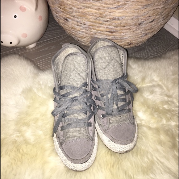 Converse Chuck Taylor all star lined high tops - Picture 6 of 8